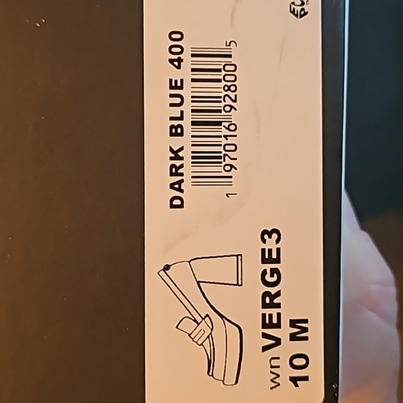 Nine West - Never Been Worn - Verge3 - Dark Blue - Size 10 - Chunky Heel - Picture 8 of 8